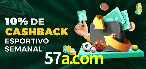10% de bônus de cashback na 57a.com